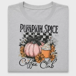 Retro Pumpkin Spice Coffee Club DTF Transfer