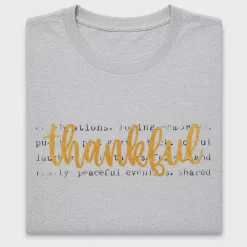 Thankful Word Art DTF Transfer