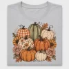 Floral Pumpkin Bouquet DTF Transfer