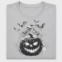 Spooky Pumpkin Bats Halloween DTF Transfer