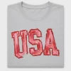 Red Distressed USA DTF Transfer