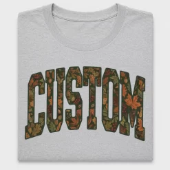 Custom Fall Leaves Varsity DTF Transfer