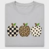 Patterned Apple Trio DTF Transfer