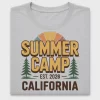 Retro Summer Camp California DTF Transfer