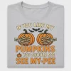 Funny Skeleton Pumpkins DTF Transfer