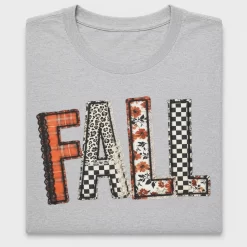 Fall Patchwork DTF Transfer