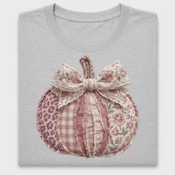 Coquette Pumpkin Patchwork DTF Transfer