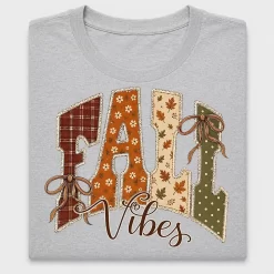 Fall Vibes Patchwork DTF Transfer