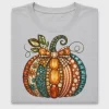 Faux Rhinestone Pumpkin DTF Transfer