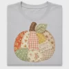 Cottagecore Patchwork Pumpkin DTF Transfer