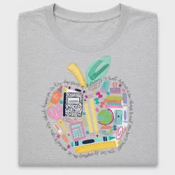 Back to School Supplies DTF Transfer