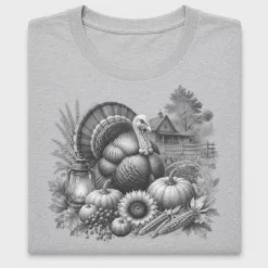 Vintage Thanksgiving Turkey DTF Transfer