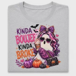 Boujee Kinda Broke Skeleton DTF Transfer