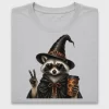 Halloween Raccoon Witch DTF Transfer