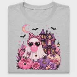 Coquette Ghost Bubble Gum DTF Transfer