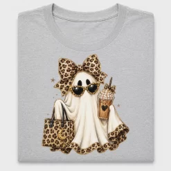 Leopard Ghost Coquette DTF Transfer