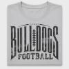 Vintage Bulldogs Football DTF Transfer