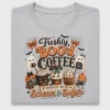 Freshly Boo'd Halloween Coffee DTF Transfer