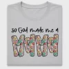 Floral Mama DTF Transfer Design