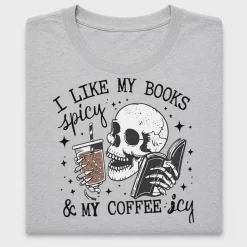 Spicy Books Coffee Icy DTF Transfer