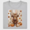 Boho Highland Cow Fall DTF Transfer