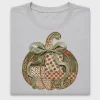 Vintage Patchwork Pumpkin DTF Transfer