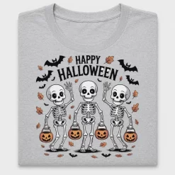 Happy Halloween Skeleton DTF Transfer