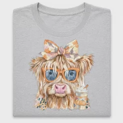Fall Highland Cow DTF Transfer