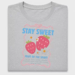 Stay Sweet Strawberry DTF Transfer