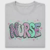 Nurse Leopard Checkered DTF Transfer
