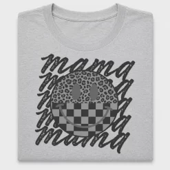 Retro Leopard Checkered Smiley DTF Transfer