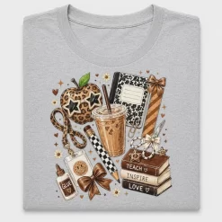 Teacher Leopard Print DTF Transfer