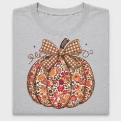 Floral Fall Pumpkin DTF Transfer