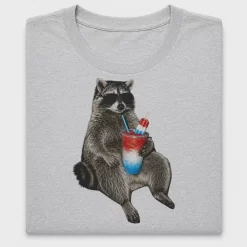 Retro Cool Raccoon DTF Transfer