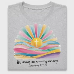 Christian Sunrise Cross DTF Transfer