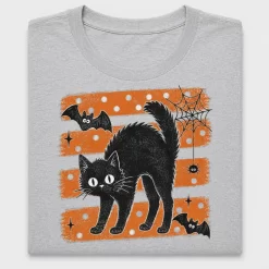 Halloween Black Cat DTF Transfer