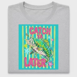 Retro Bass Fishing DTF Transfer