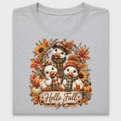 Hello Fall Goose Family DTF Transfer