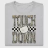 Camo Touchdown Football DTF Transfer