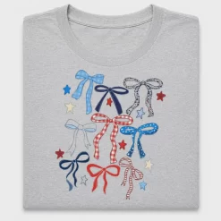 Patriotic Coquette Bows DTF Transfer