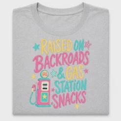 Retro Raised on Backroads DTF Transfer