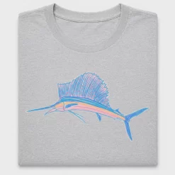 Watercolor Sailfish DTF Transfer