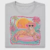 Retro Leopard Sunset DTF Transfer