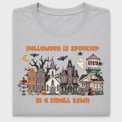 Haunted Town Halloween DTF Transfer