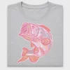 Watercolor Bass DTF Transfer