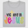 Victory In Jesus DTF Transfer