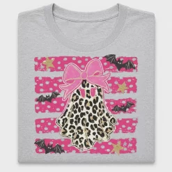 Leopard Halloween Ghost DTF Transfer