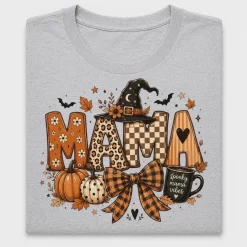Spooky Mama Fall Pumpkin DTF Transfer