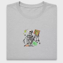 Rock On Skeleton DTF Transfer