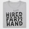 Free Hired Hand Western DTF Transfer